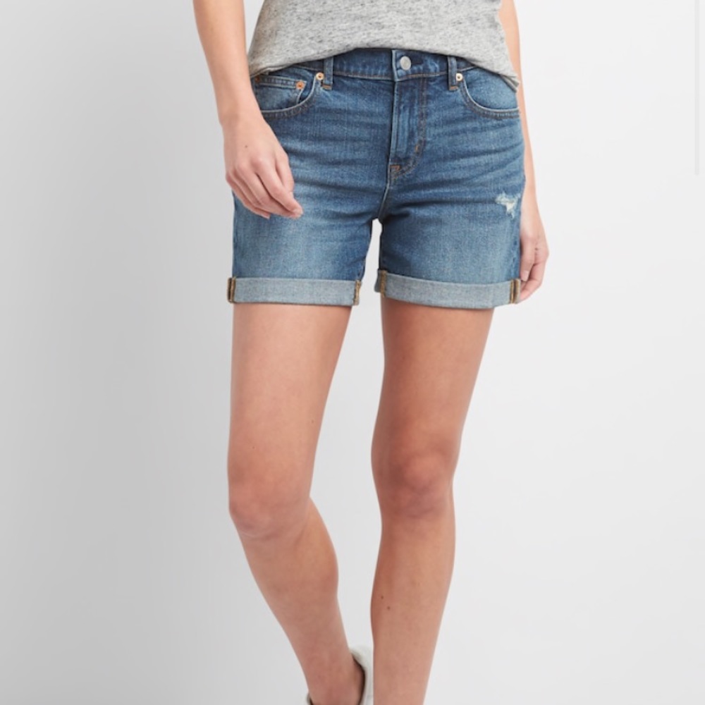 GAP Low stretch 5” jeans shorts